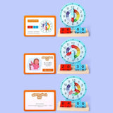 Horloge Montessori Interactive - Alarm Clock Toy