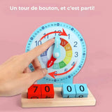 Horloge Montessori Interactive - Alarm Clock Toy