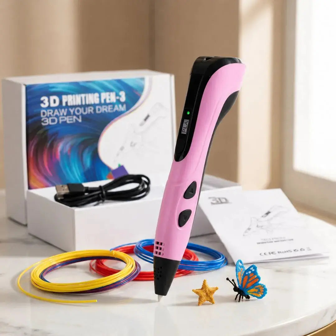Impression 3d stylo dès 10 ans – Kit Créatif Haute Précision
