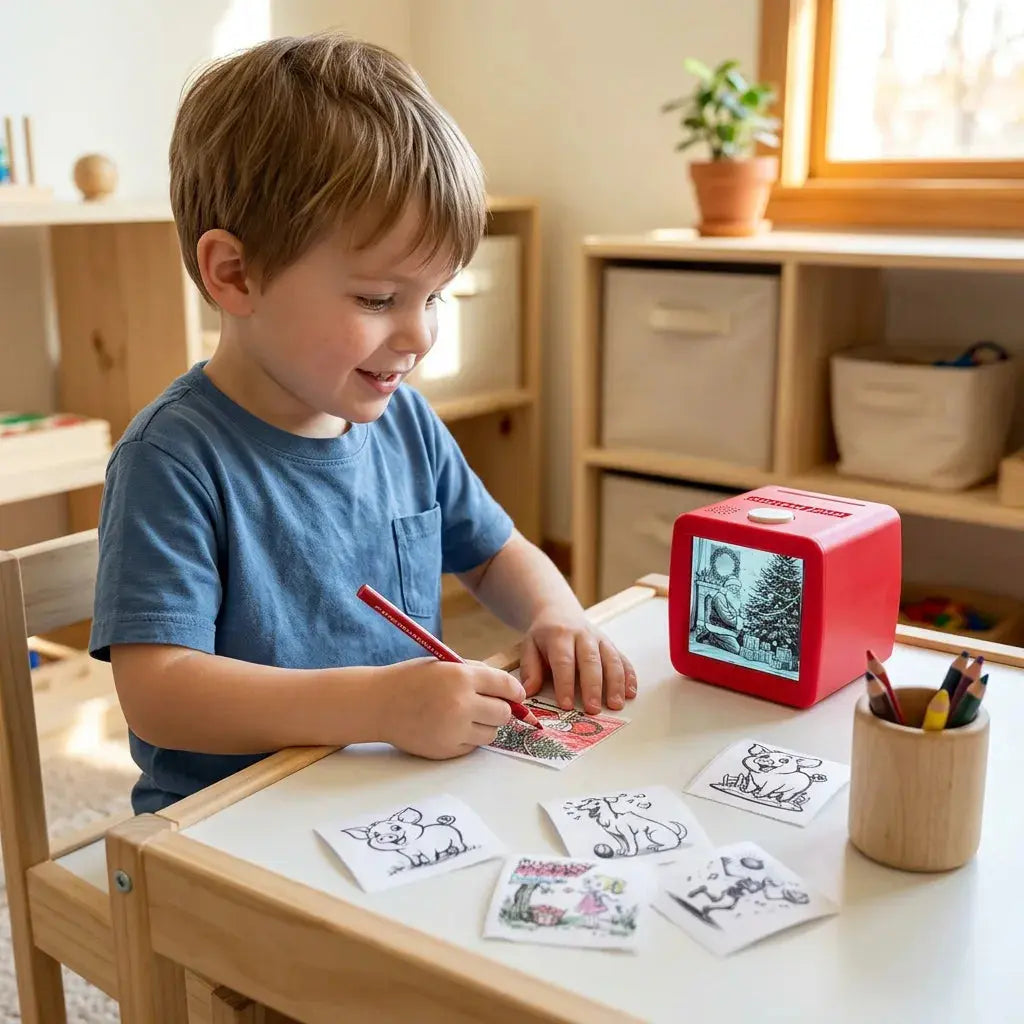 Inkless Kids’ Thermal Printer – Voice Control