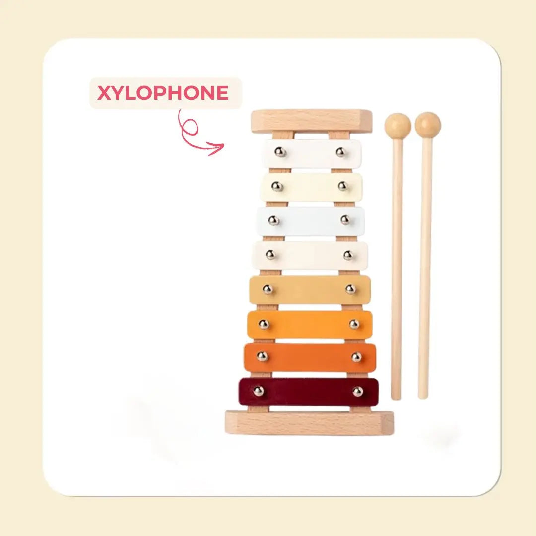 Instrument de musique pour bébé 7 instruments - MiniMelody