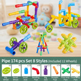 JEUX DE CONSTRUCTION-BLOCS de tubes