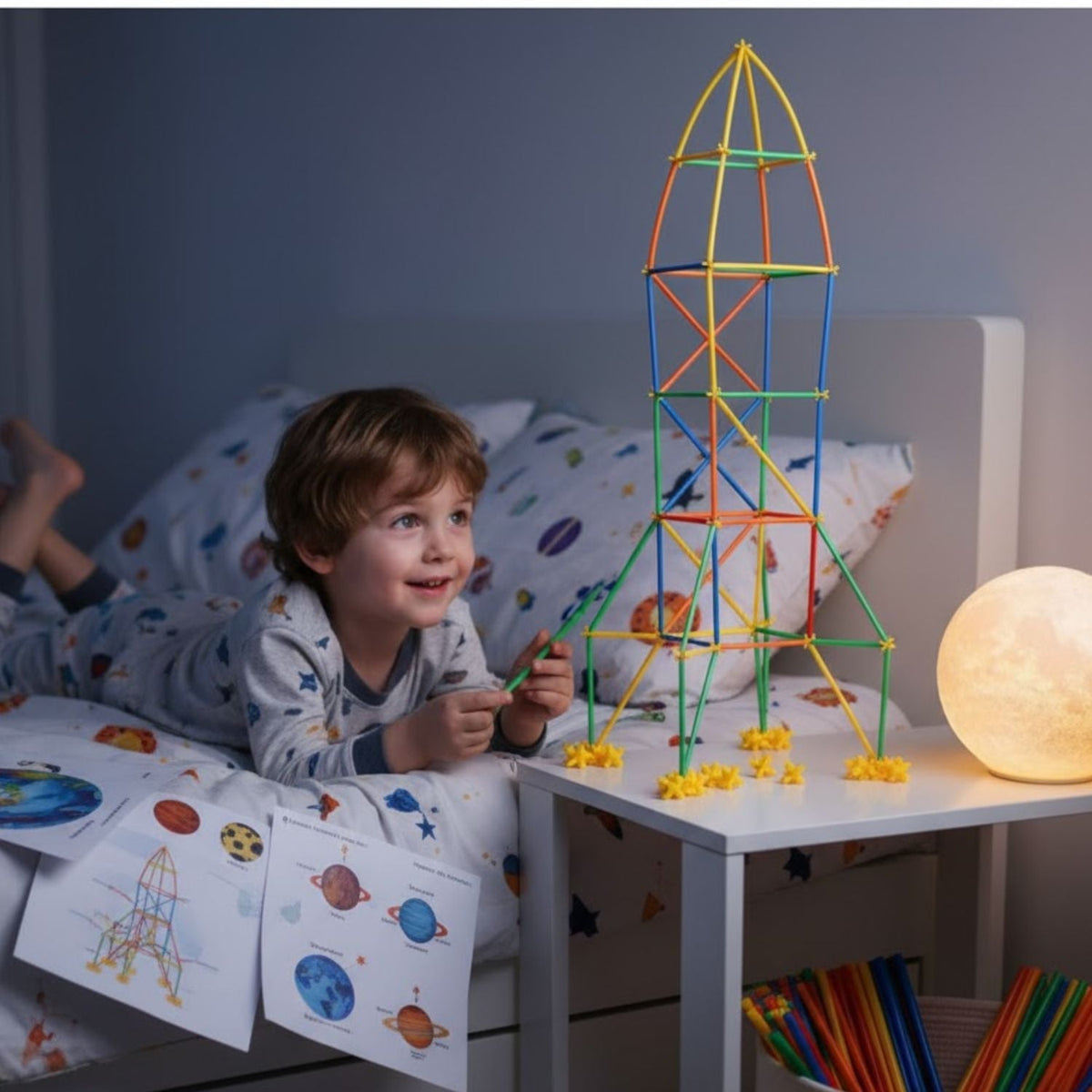 JEUX DE CONSTRUCTION-En pailles