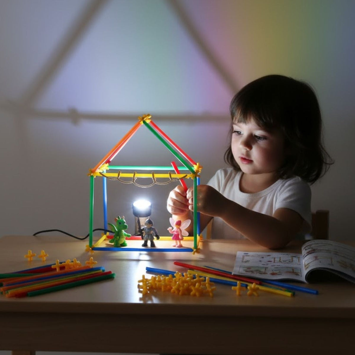 JEUX DE CONSTRUCTION-En pailles