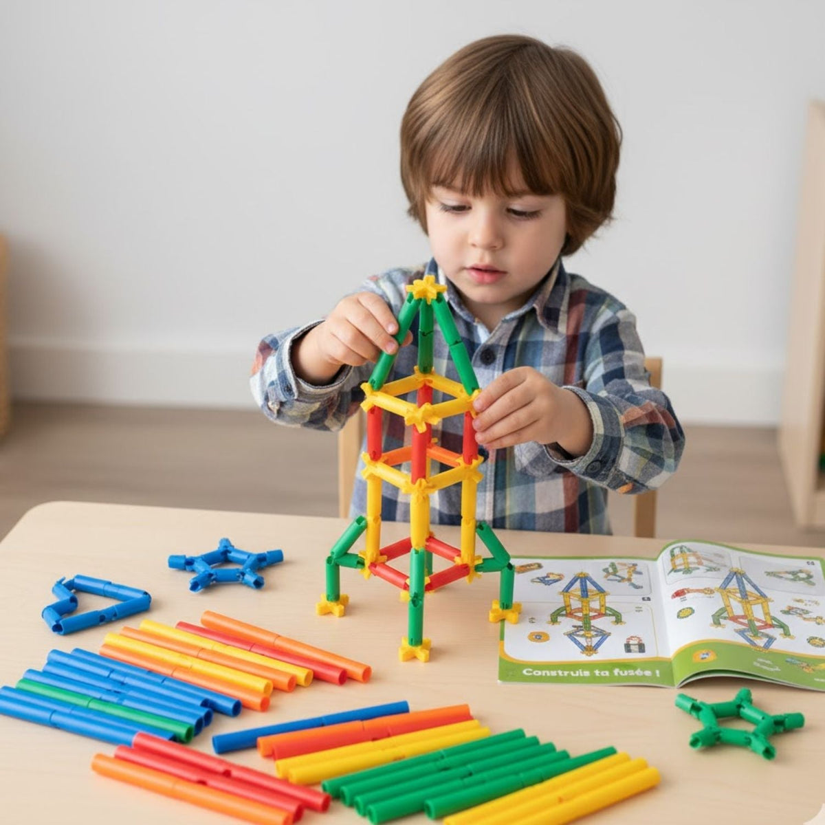 JEUX DE CONSTRUCTION-En pailles