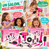 Jeu Coiffeur Enfant – Kit Salon de Beauté 14 Pièces