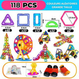 Jeu aimanté Montessori - MagneticTiles