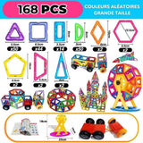 Jeu aimanté Montessori - MagneticTiles