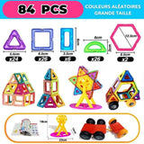 Jeu aimanté Montessori - MagneticTiles
