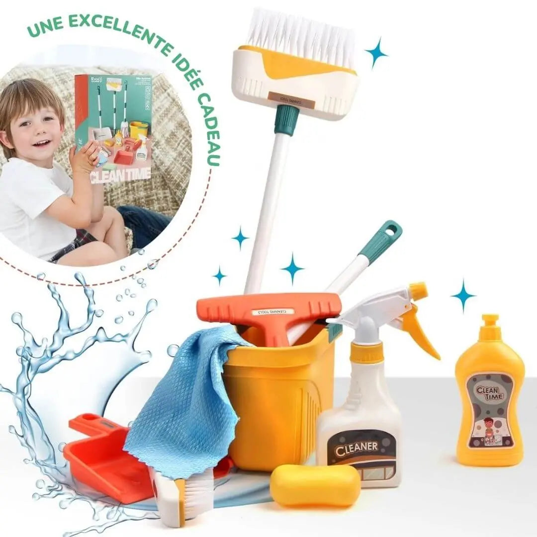 Jeu d’imitation ménage enfant – CleanTime
