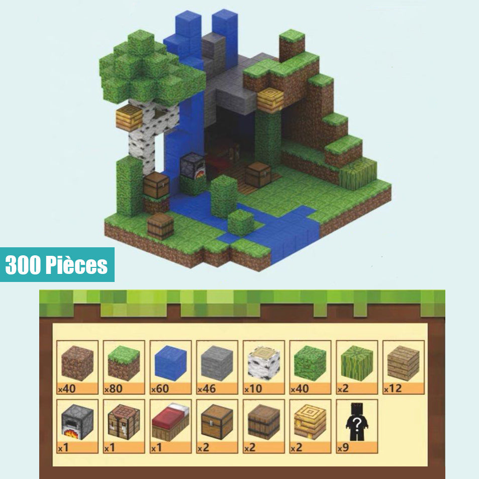 Jeu de construction de blocs magnétiques | MagneCraft
