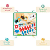 Jeu de Calcul Montessori - Numérovif