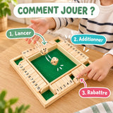 Jeu de Calcul en Bois "Le Chiffre Magique" - Dès 4 Ans