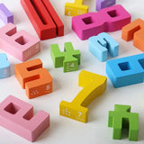 Jeu de Construction en Bois Montessori – Building Blocks