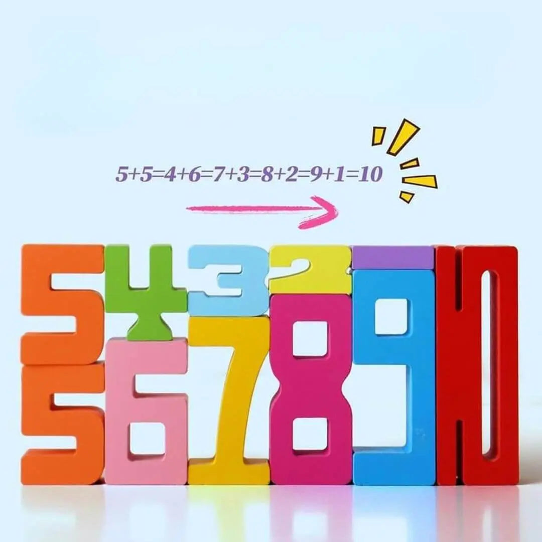 Jeu de Construction en Bois Montessori – Building Blocks