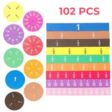 Jeu de Fractions Interactif Montessori - FractionMaster