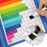 Jeu de Fractions Montessori - Fraction Game Zebra