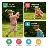 Jeu de Golf Enfant – Set 10 Pièces Jardin