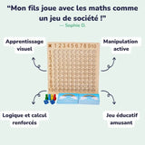 Jeu de Maths Montessori avec Cartes et Dés - Numérofun