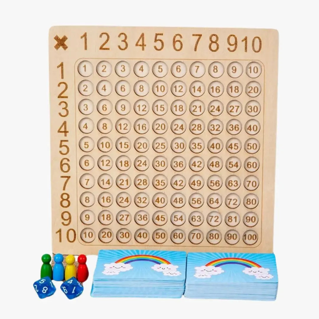 Jeu de Maths Montessori avec Cartes et Dés - Numérofun