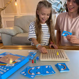 Jeu de Maths Montessori avec Cartes et Dés - Numérofun