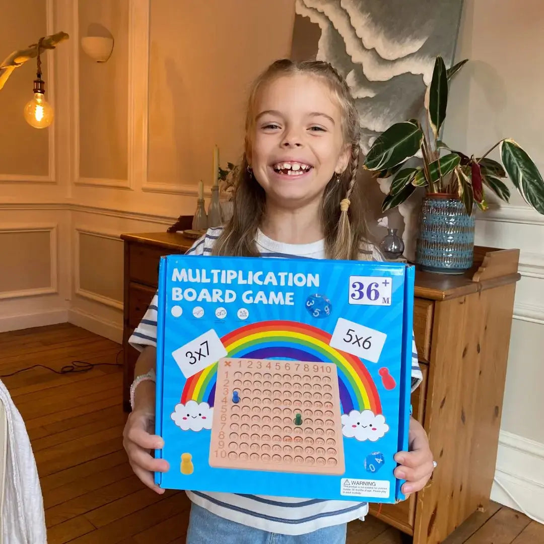 Jeu de Maths Montessori avec Cartes et Dés - Numérofun