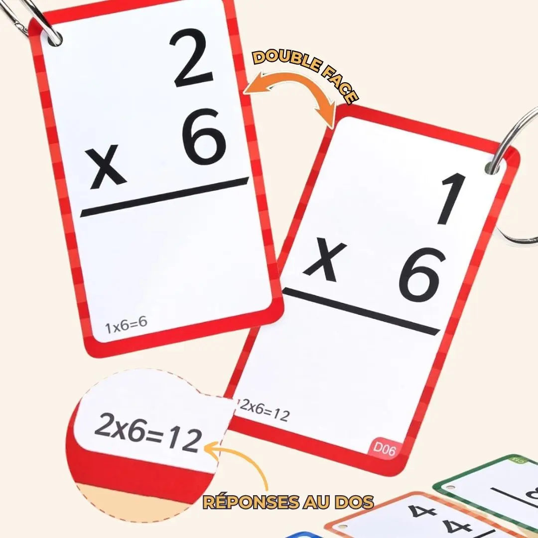 Jeu de Maths avec Cartes Flash & Tapis – PopPopMath