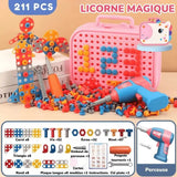 Jeu de construction avec perceuse – DrillBox