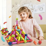 Jeu de construction magnétique - Magnetic Sticks