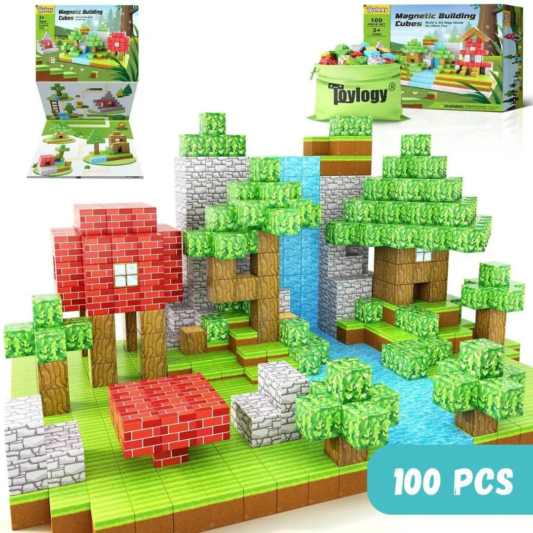 Jeu de construction magnétique – PixelWorld