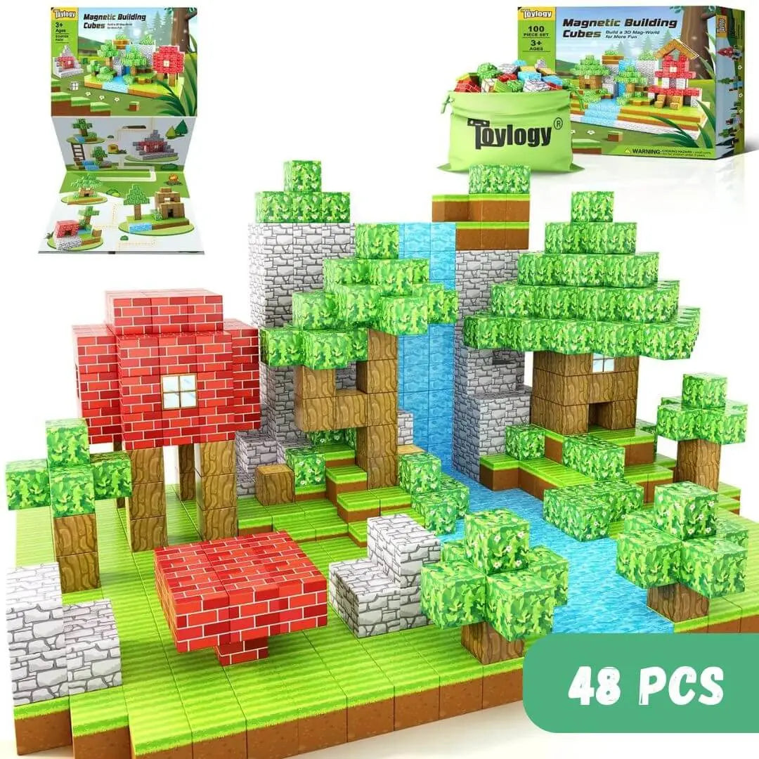 Jeu de construction magnétique – PixelWorld