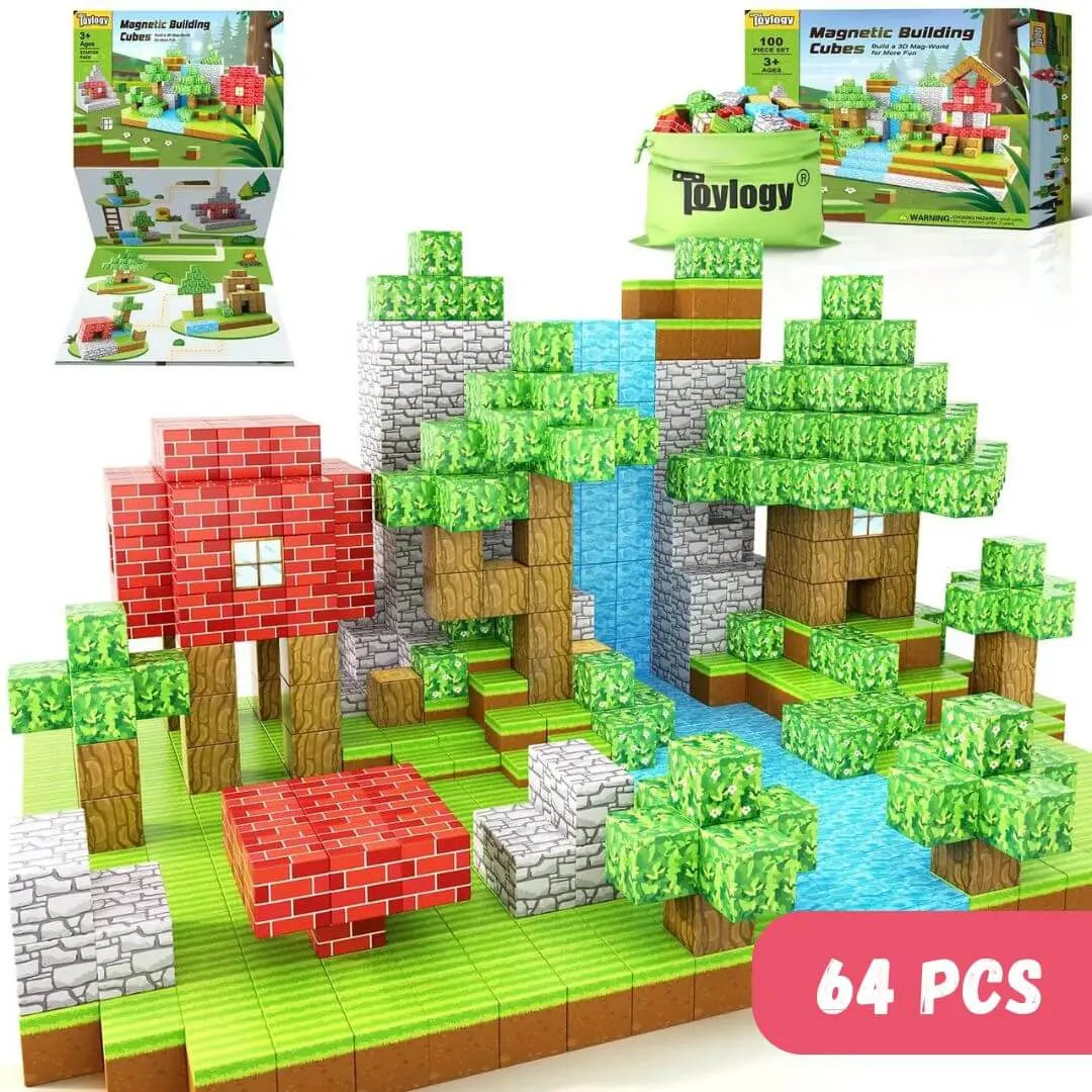 Jeu de construction magnétique – PixelWorld