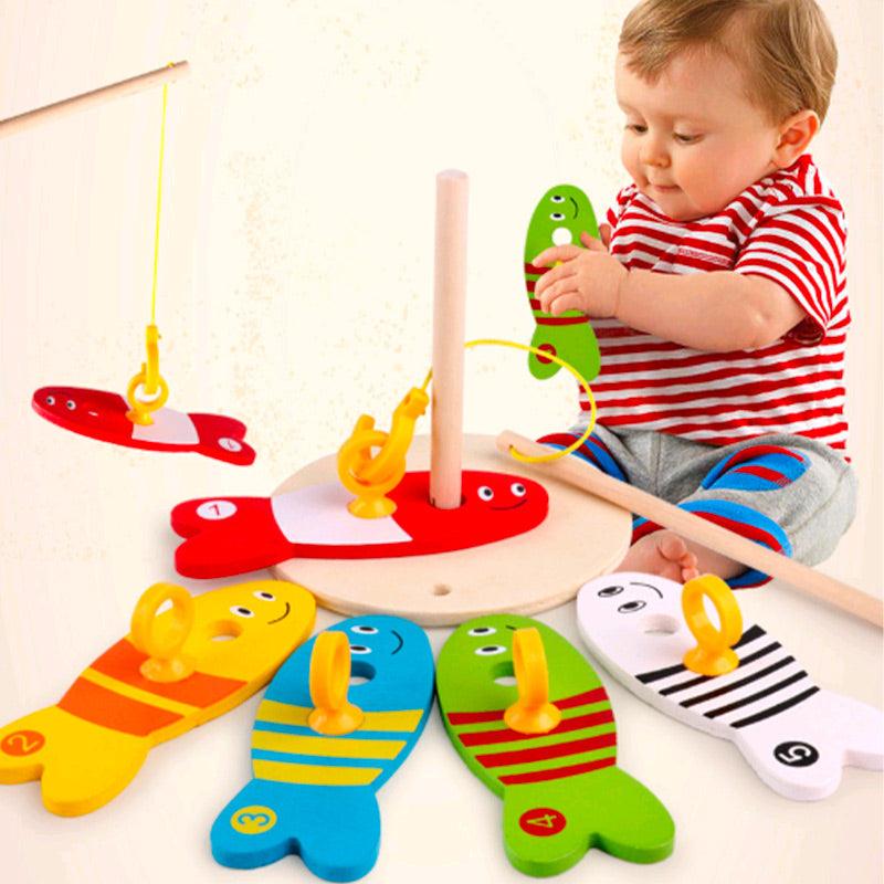Jouet éducatif de pêche pour enfant