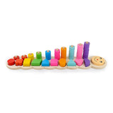 Jeu éducatif tableau logarithmique en bois