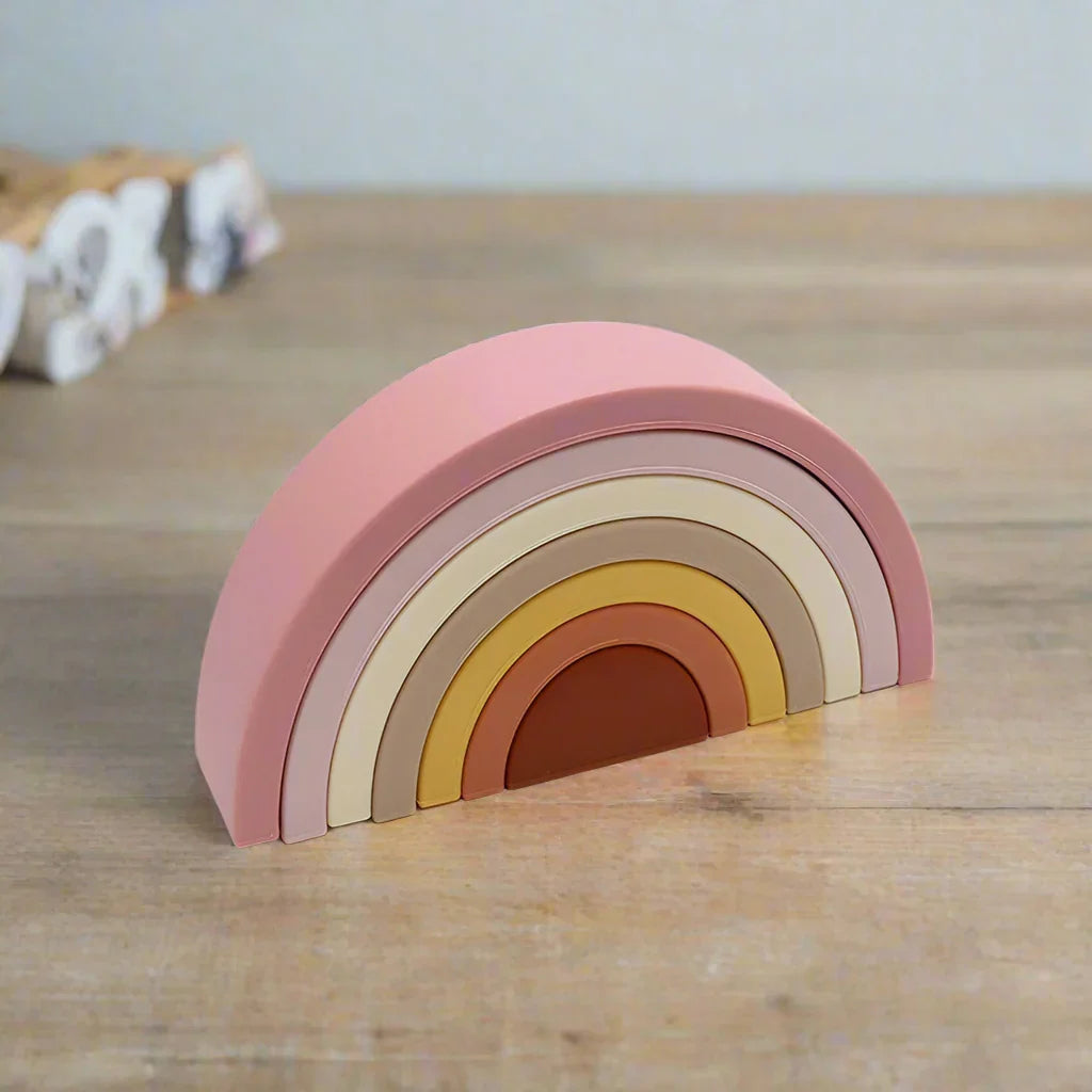 Jeu de construction demi cercle empilable | RainbowLoop