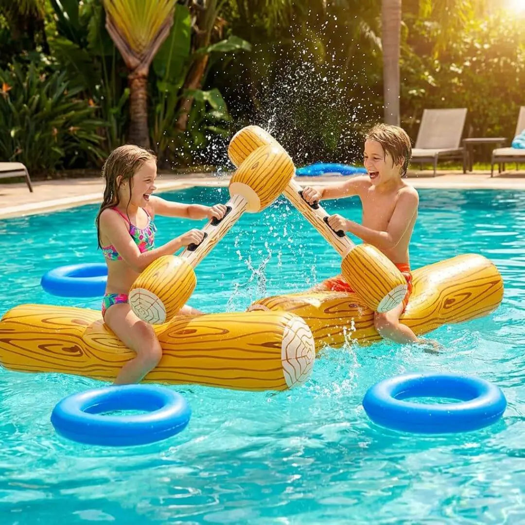 Jeux d'eau Gonflable Combat – WaterBattle | Dès 5 ans