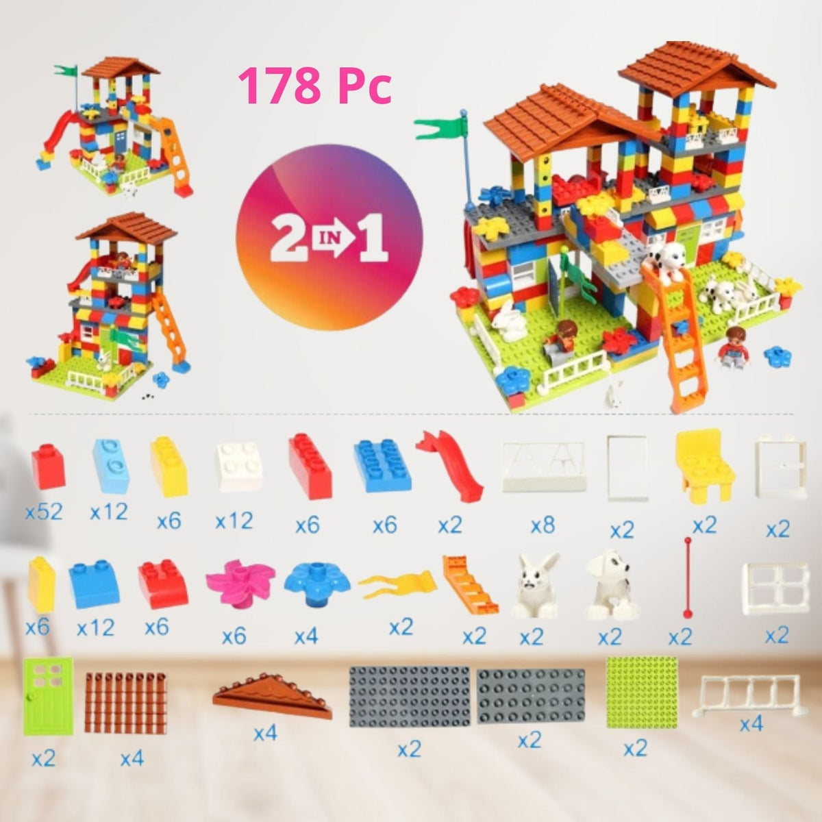 Jeux de maison construction | BrickBliss