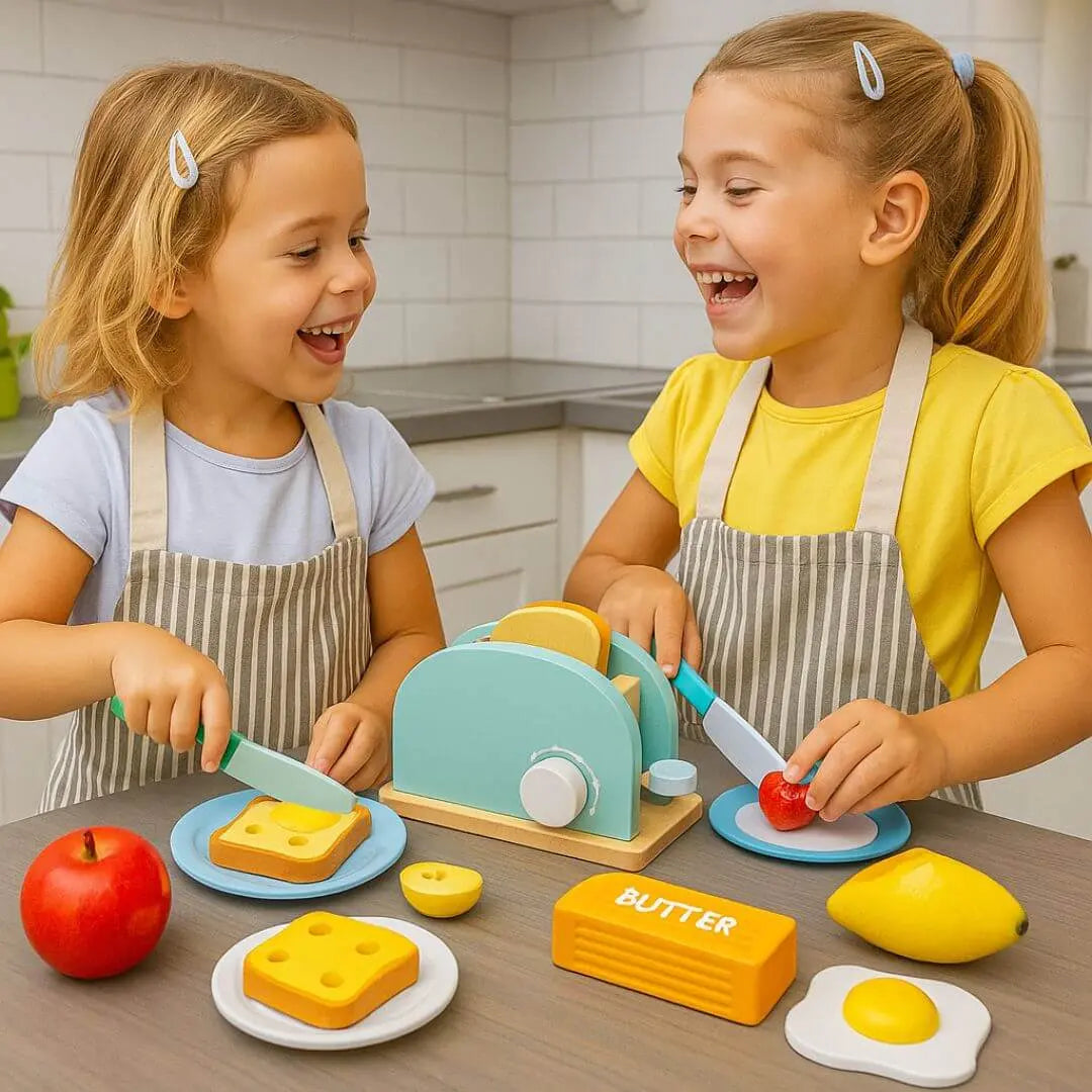 Jouet Cuisine en Bois – Grille-Pain Éducatif ToastyPlay