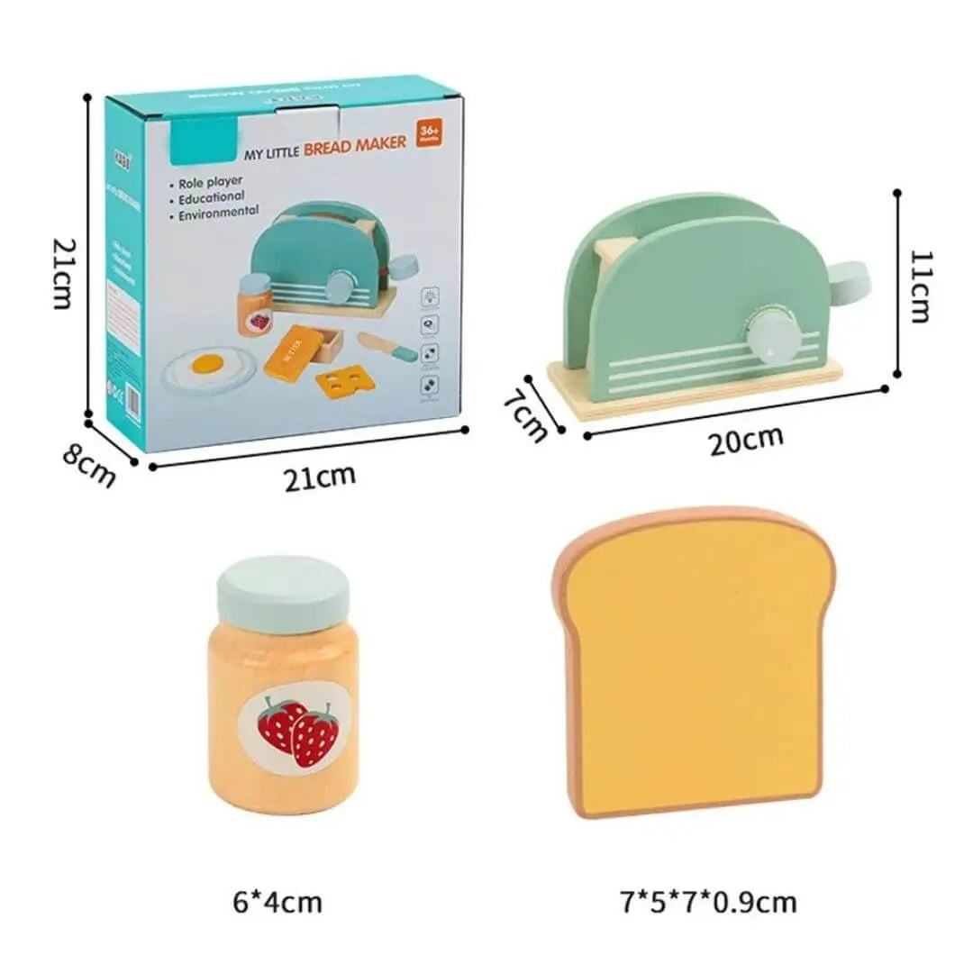 Jouet Cuisine en Bois – Grille-Pain Éducatif ToastyPlay