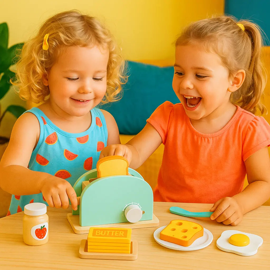 Jouet Cuisine en Bois – Grille-Pain Éducatif ToastyPlay