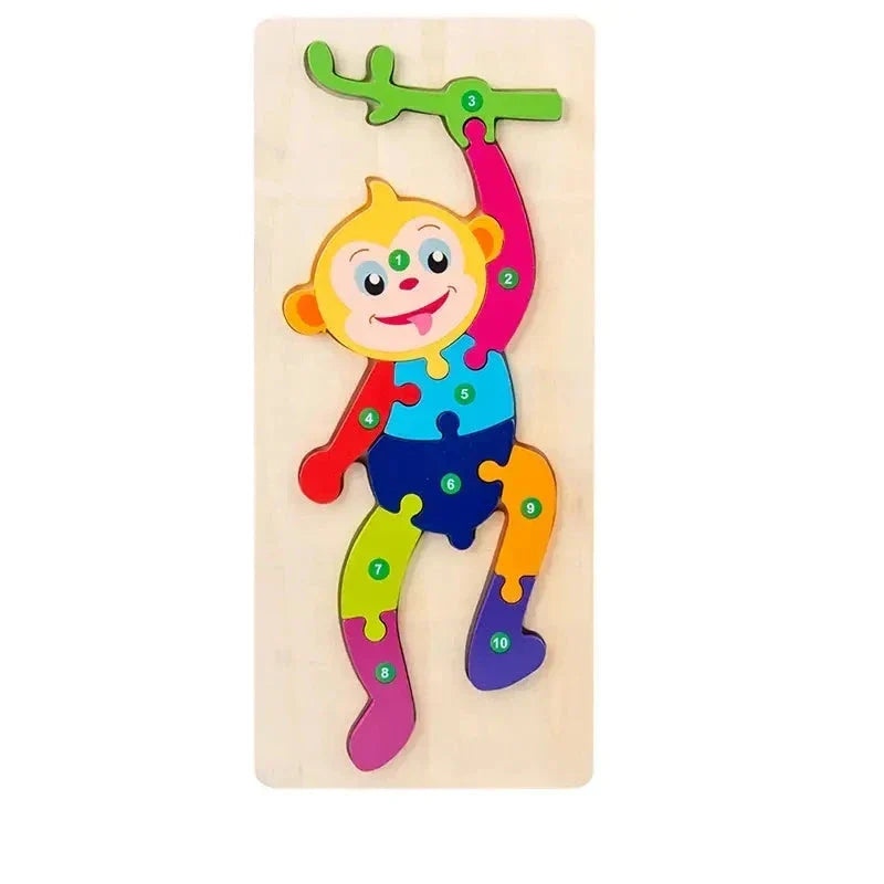 Jouet bebe de puzzles des chiffres