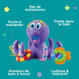 Jouet de bain pieuvre interactive | OctoPlay