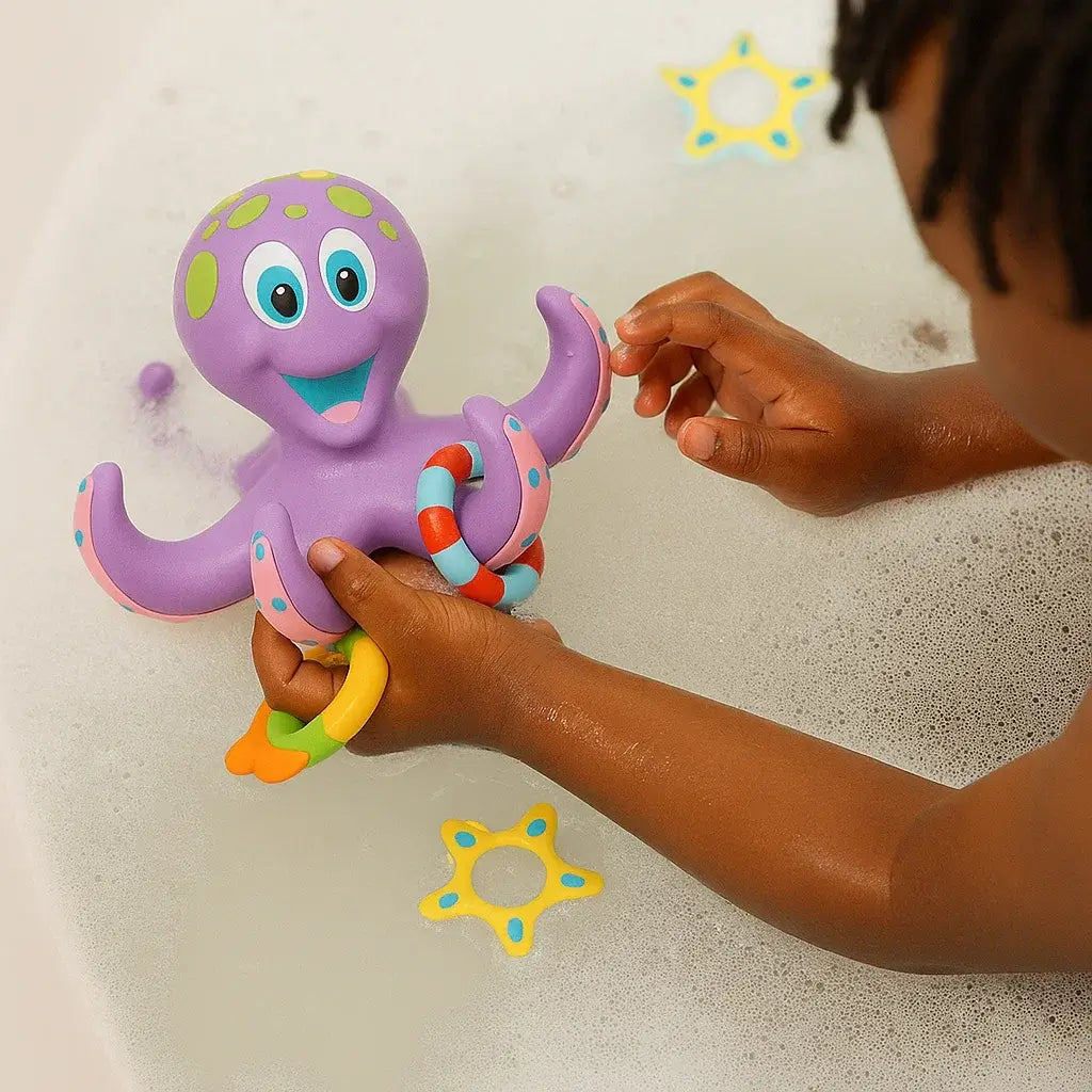 Jouet de bain pieuvre interactive | OctoPlay
