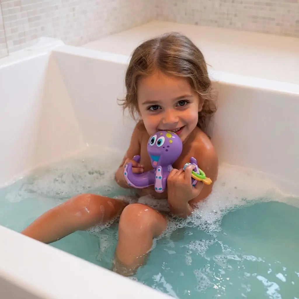 Jouet de bain pieuvre interactive | OctoPlay