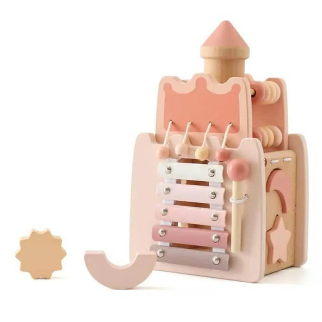 Jouet en Bois Bébé Château Musical – CastleMelody