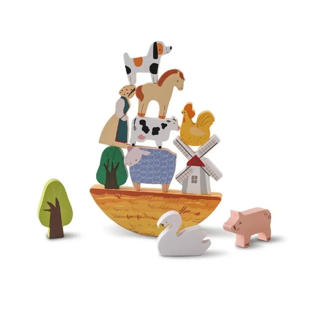 Jouet en Bois Bébé Ferme – BalanceFarm