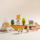 Jouet en Bois Bébé Ferme – BalanceFarm
