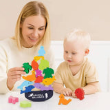 Jouet en Bois Équilibre Bébé – BalanceZoo