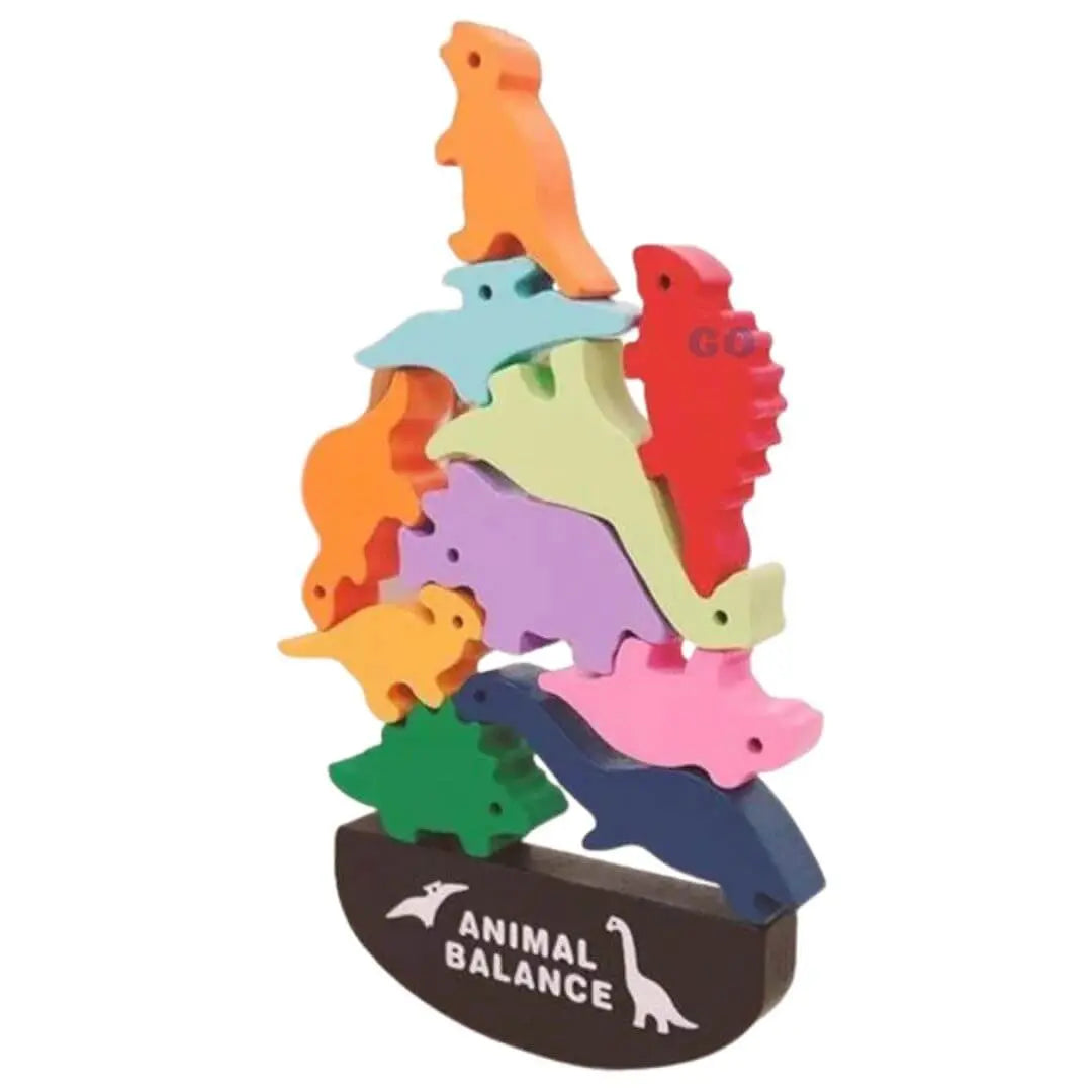 Jouet en Bois Équilibre Bébé – BalanceZoo