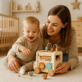 Jouet en bois Bus Montessori – AnimalBus